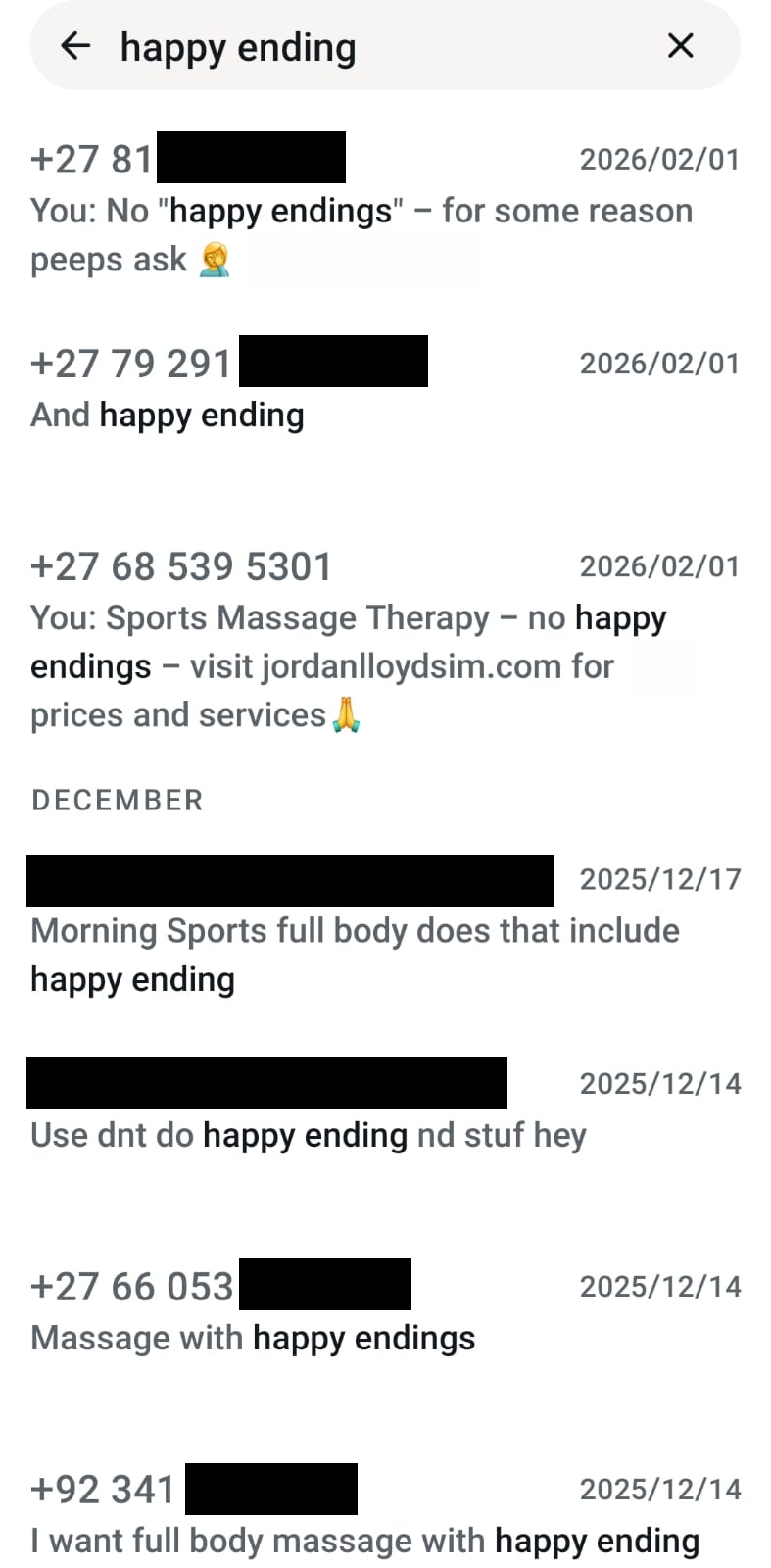 News Don't Ask Re Happy Endings