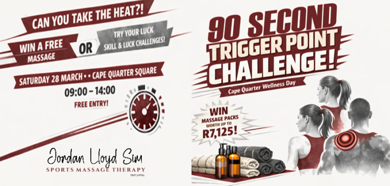 News Cape Quarter Wellness Day 90 second trigger point challenge