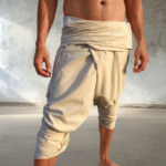 Thai Fisherman Pants On Male Model In Studio